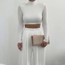 Γυναικείο crop top και παντελόνι B1021 1