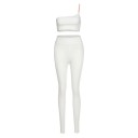 Γυναικείο crop top και παντελόνι B1063 1