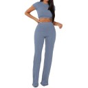 Γυναικείο crop top και παντελόνι B908 6