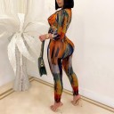 Γυναικείο crop top και παντελόνια B1259 1