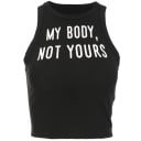 Γυναικείο crop top με εκτύπωση A1198 2
