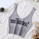Γυναικείο crop top με σχέδιο A1081 3