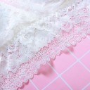 Γυναικείο δαντελένιο bralette σουτιέν με αφαιρούμενες ενισχύσεις Κούμπωμα με γάντζους Φαρδιά δαντελένια λωρίδα Πολυεστέρας και σπαντέξ Καθολικό 8