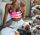 Γυναικείο καμουφλάζ crop top A1210 4