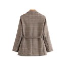 Γυναικείο καρό σακάκι 1