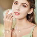 Γυναικείο κολιέ με γάτα M124 4