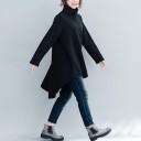 Γυναικείο μακρύ πουλόβερ oversized 2