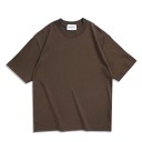 Γυναικείο oversized μπλουζάκι με κοντό μανίκι Μονοχρωμία ελεύθερη μπλούζα με λαιμόκοψη σε σχήμα Ο Χαλαρός υπερμεγέθης σχεδιασμός Ριχτά 4