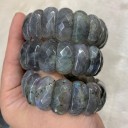 Γυναικείο φαρδύ βραχιόλι από χάντρες 4