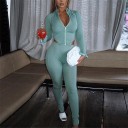 Γυναικείο τοπ με μακριά μανίκια και κολάν B936 1