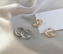 Γυναικείοι κυκλικοί σκουλαρίκια H729 1