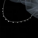 Γυναικείος choker κολιέ με κρεμαστά D543 2
