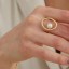 Gyöngyös női gyűrű D2001 2