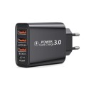 Gyorstöltő adapter 4 porttal 60 W QC3.0 1