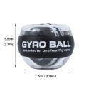Gyroskopická posilovací koule na zápěstí s autostartem 7 x 5,7 cm Trenažér úchopu a předloktí Silikonový grip Bez baterií 2