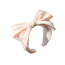 Haarband met grote volumineuze strik Universele maat Elegante feestelijke haarband Opvallende haaraccessoire voor bal bruiloft 2