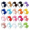 Haarband met strik 10,16 × 3,81 cm Elegant haaraccessoire Dames haarband met decoratieve strik voor dagelijks gebruik en feestelijke 2