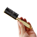 Haarborstel 14 x 2,5 cm Olieverf Ergonomische Handgreep Fijne Haren Massageborstel voor het Ontwarren van Haar Voor Dagelijkse Verzorging 2