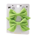 Haarschleifenclips 2 Stück 6,4 x 3,8 cm Elegantes Haaraccessoire Stilvolle Schleifen für Mädchen und Frauen Klassische Haarspangen Süße Dekoration 9