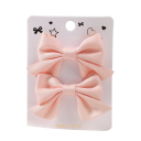 Haarschleifenclips 2 Stück 6,4 x 3,8 cm Elegantes Haaraccessoire Stilvolle Schleifen für Mädchen und Frauen Klassische Haarspangen Süße Dekoration 19