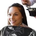 Haarschneidelatz Wasserdichter Friseurlatz Farb- und Dauerwellenlatz Schutzlatz zum Schneiden 5