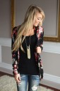 Hacafrak floral pour femmes J1826 6