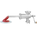 Hachoir à viande manuel avec fonction de remplissage de saucisses Hachoir à viande multifonction Fabricant de saucisses Remplisseur de saucisses 10,5 x 27 cm 3