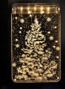 Hængende juledekoration, oplyst 5