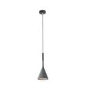Hængende LED-lysekrone i form af en lille klokke, moderne designlampe, E27-fatning, justerbar pendel, dekorativ indendørsbelysning, 90-260V 6