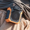 Hængende ventilator til nakke eller talje 6000 mAh Mini lydløs bærbar ventilator Lille powerbank med ventilator Tre vindhastigheder Batteriindikator 11,7 x 9 x 5 cm 2
