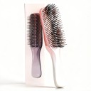 Hair and Scalp Massage Brush Shampoo Brush Detangling Plastic Comb Mirror Finish Anti-Breakage 2