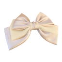 Hair Clip 26 x 18.5 cm Large Black Bow Metal and Textile Alloy Elegant Hair Accessory for Women Social Decoration 2