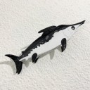 Hair Clip Sea Fish and Sharks Decorative Design Selection of Various Motifs Original Hair Accessory 1 Piece 10