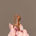 Hair Clip with Plush Teddy Bear Metal Barrette with Flocking Effect Cute Accessory for Women and Girls 4