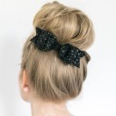 Hair Clip with Sparkly Bow 8
