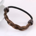 Hair Tie with Artificial Braids 6