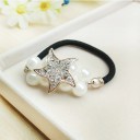 Hair Tie with Pearls and Decorations 1