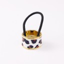 Hair Tie with Round Clip 2