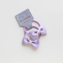 Hair Ties with Bow - 2 pcs 6