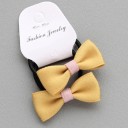 Hair Ties with Bow - 2 pcs 3