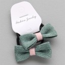 Hair Ties with Bow - 2 pcs 4