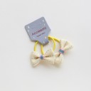 Hair Ties with Bow - 2 pcs 17