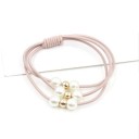 Hair Ties with Pearls - 4 pcs 4