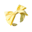 Hairband with a Large Voluminous Bow Universal Size Elegant Festive Headband Distinctive Hair Accessory for Balls and Weddings 3