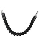 Hajlékony meghosszabbító adapter 20 x 1 x 1 cm Akkus fúróhoz és csavarozóhoz Hajlékony tengely szűk helyeken való csavarozáshoz 3
