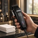 Hajvágó és szakállvágó készlet Újratölthető 2000 és 1500 mAh Akkumulátor 180 perc 14 fésű Töltőállomás Fekete 7