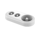 Hållare för elektrisk tandborste 10,7 x 4,8 x 1,8 cm Reservställ Kompatibel med Oral-B Plastisk organisatör för badrum 5