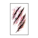 Halloween feikkitatuointisetti 6 kpl 5