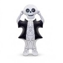 Halloween Inflatable Decoration Skeleton Standing Balloon 122 x 64 x 35 cm Skeleton With Black Cloak White and Black For Halloween Party 1