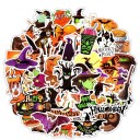 Halloween klistermärken 50 st 1